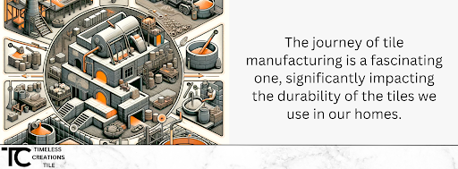 The journey of the manufacturing is a fascinating one, significantly impacting the durability of the tiles we use in our homes