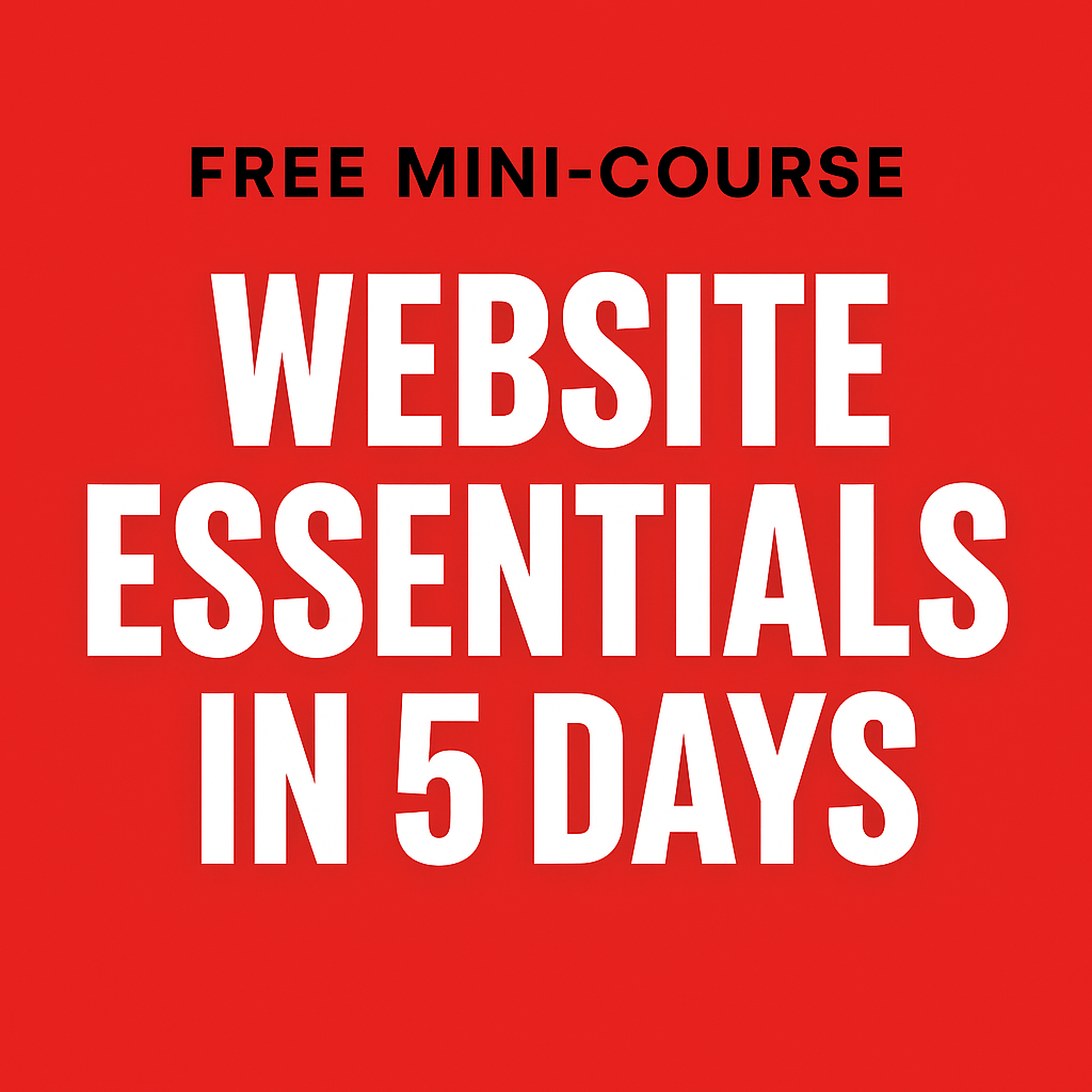 Web Essential MiniCourse Web Essential MiniCourse