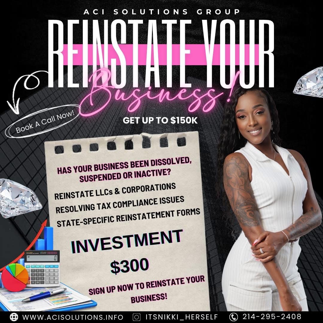 Reinstate Your LLC