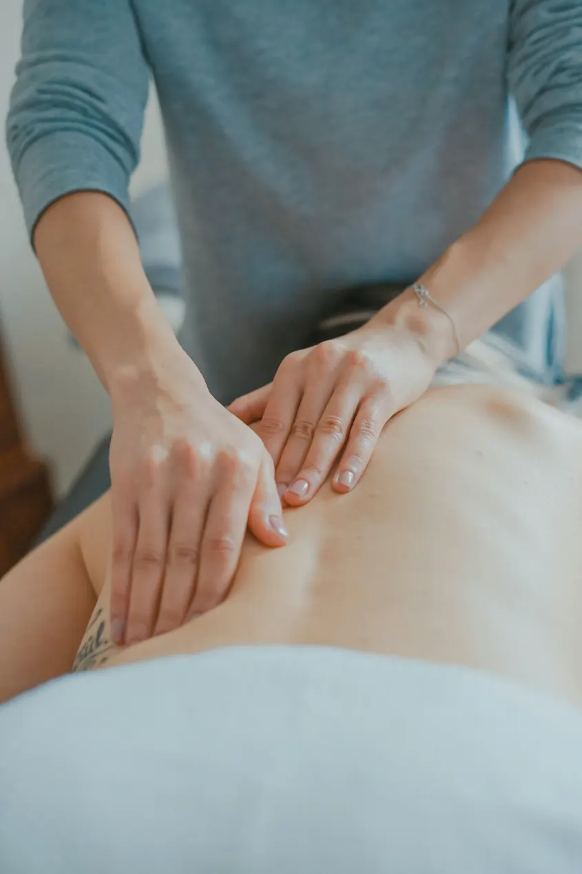 Reflexology foot treatment