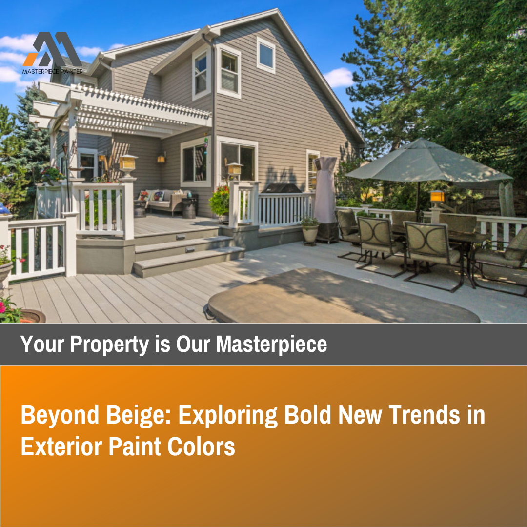 Beyond Beige: Exploring Bold New Trends in Exterior Paint Colors