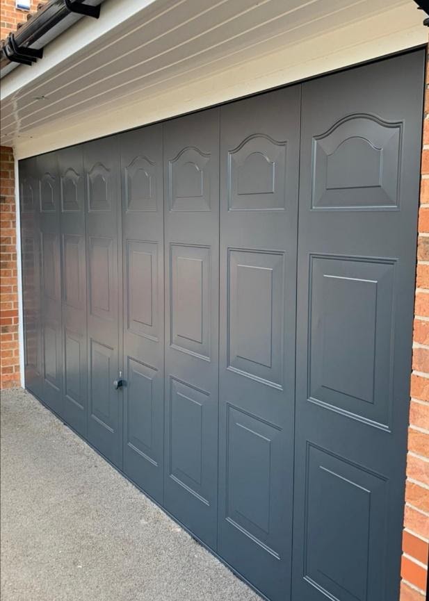 How to repaint a garage door? 