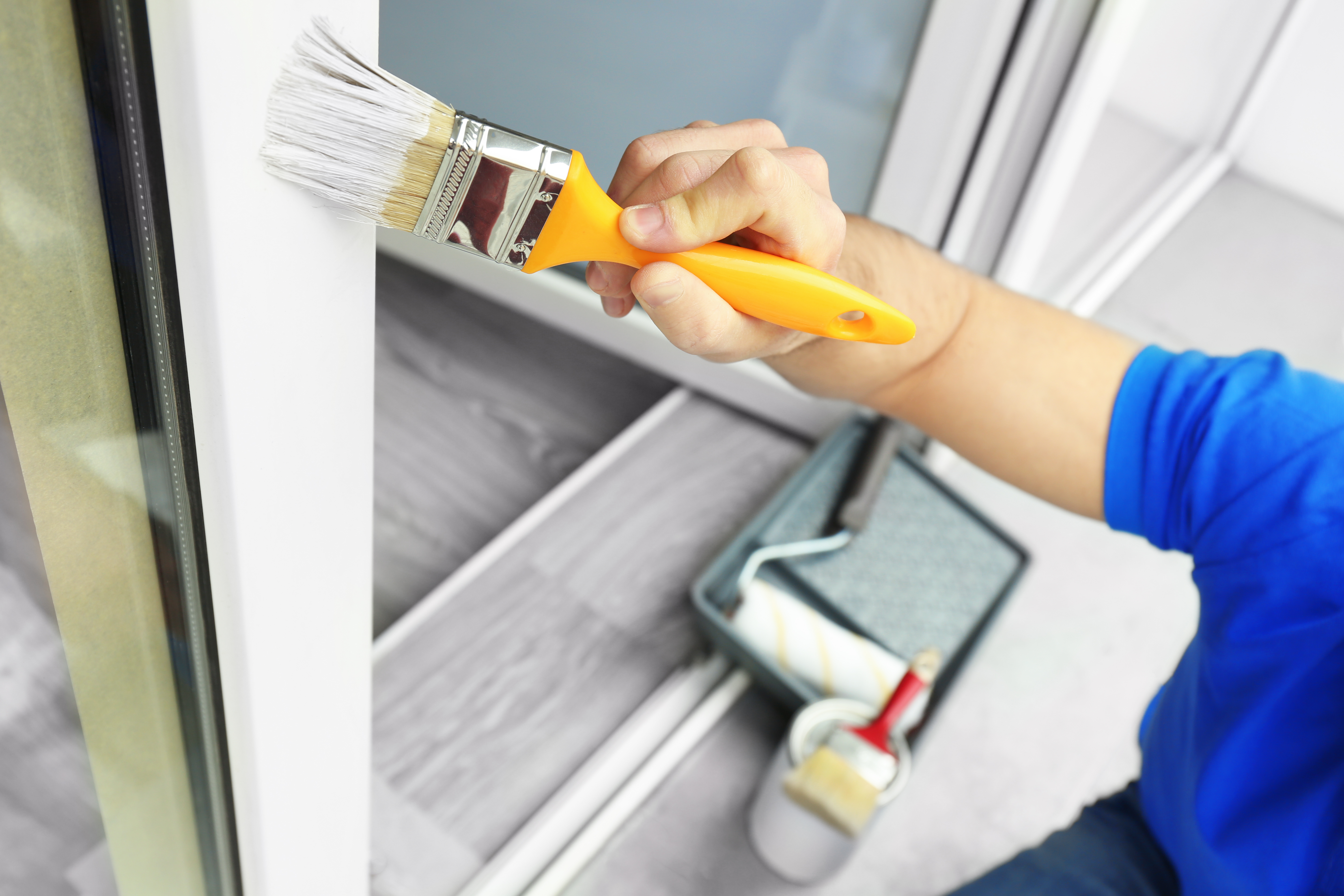 Can you paint shower door frames