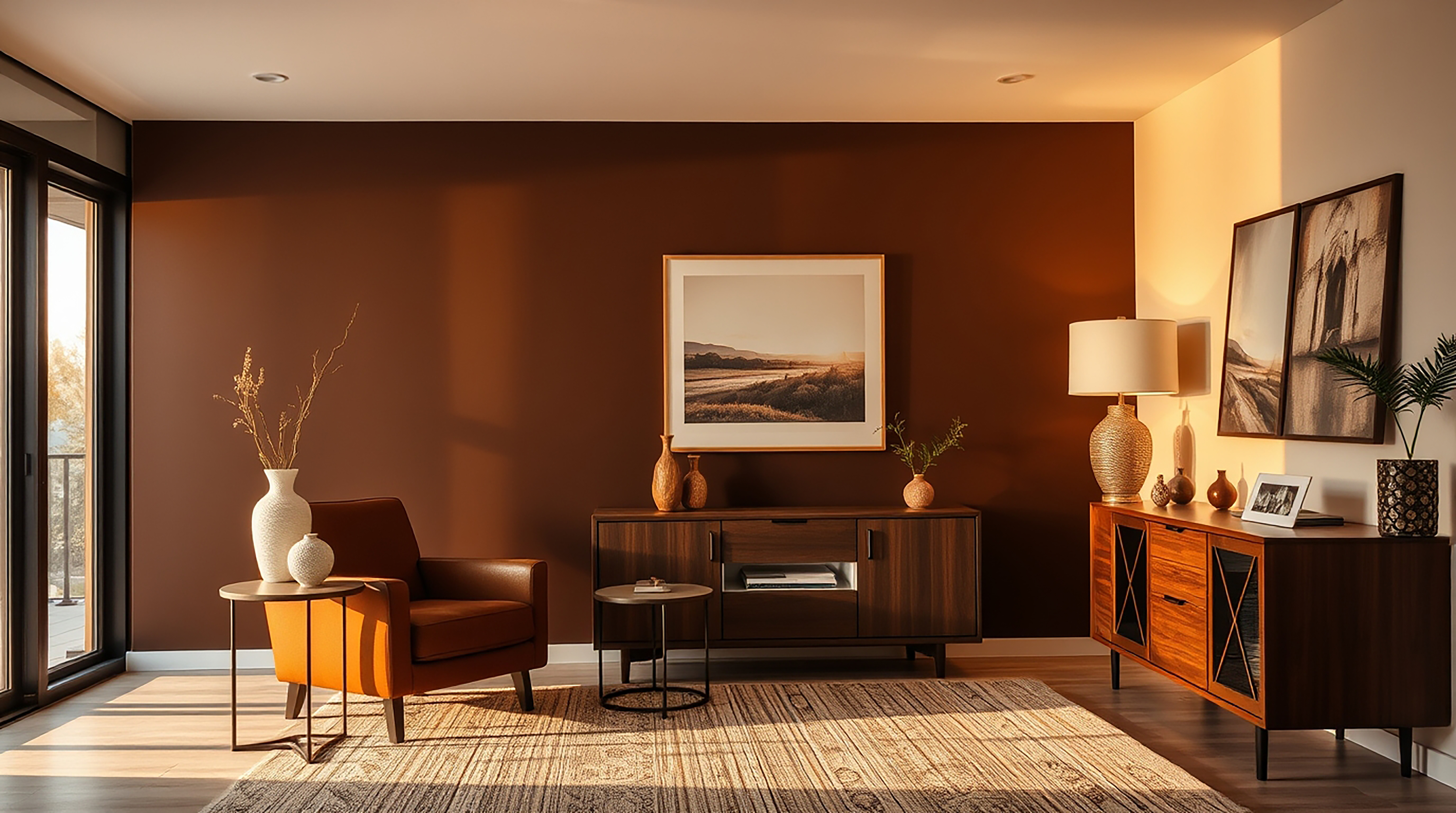 Brown Interior Paint Colors: Warm & Modern Shades