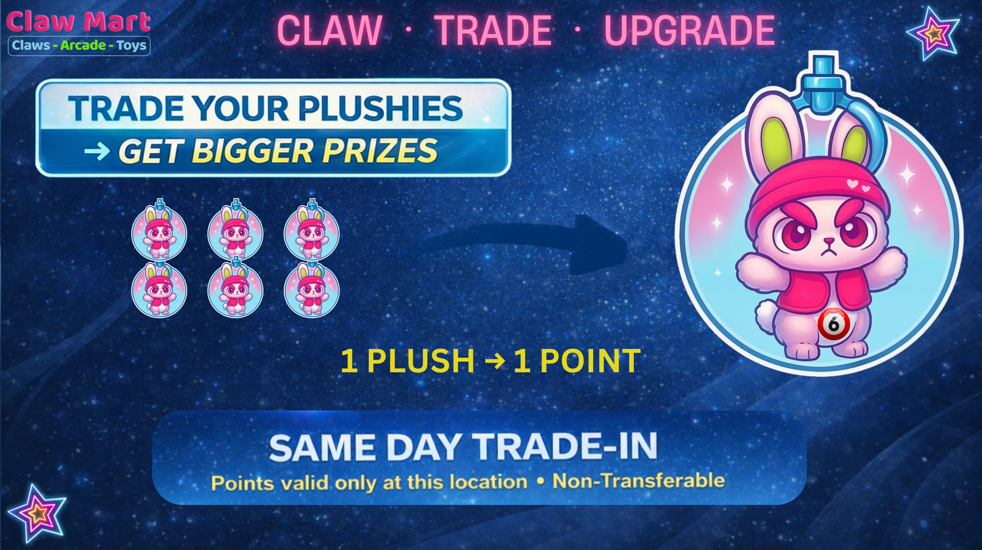 Claw Mart Trade Plushies