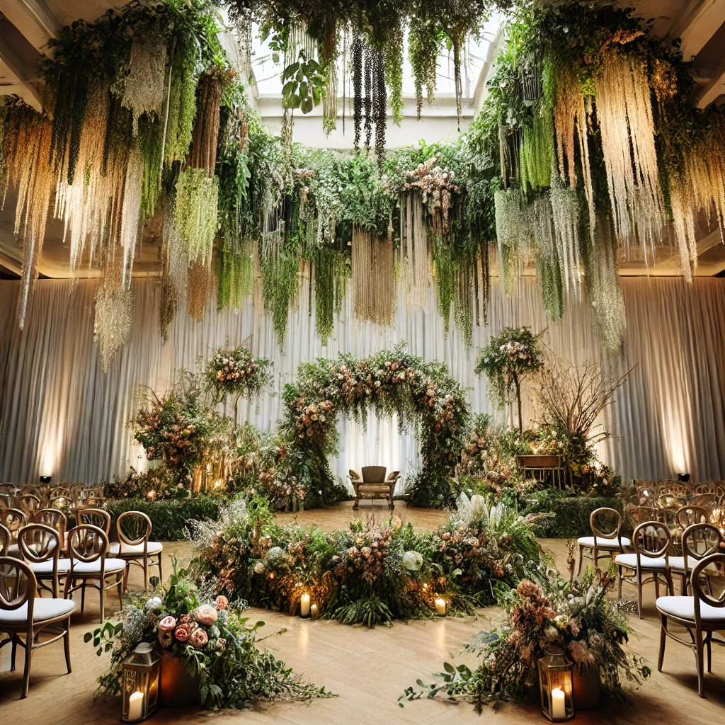 flowers wedding venue