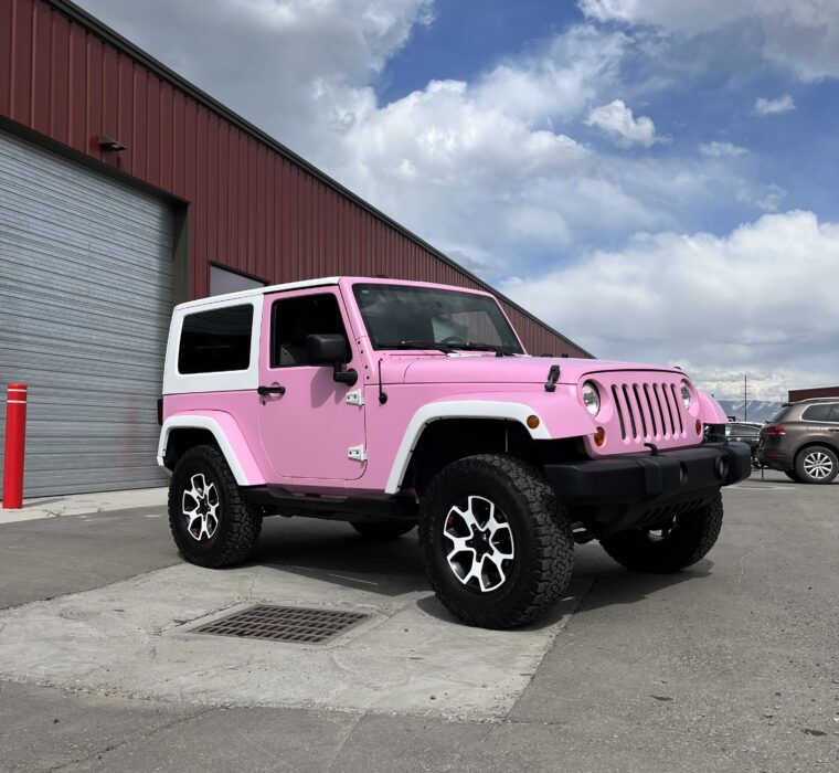 Color PPF Installation