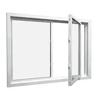 Stand alone image of a Single Slider Window from Vinylbilt, available at Fasada Windows and Doors Oakville. Stand alone image of a Single Slider Window from Vinylbilt, available at Fasada Windows and Doors Oakville.
