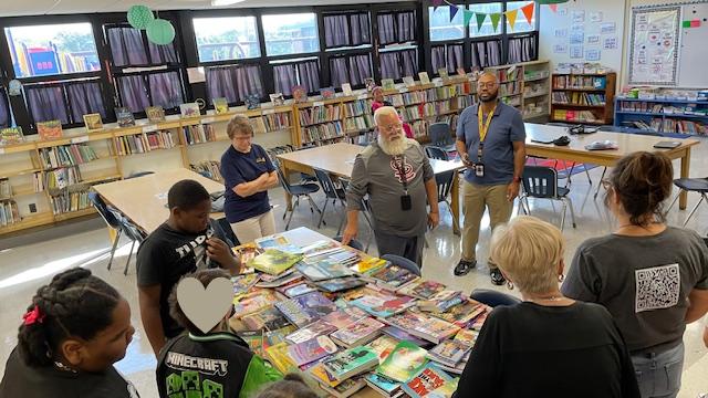 Librarian Steve Doering