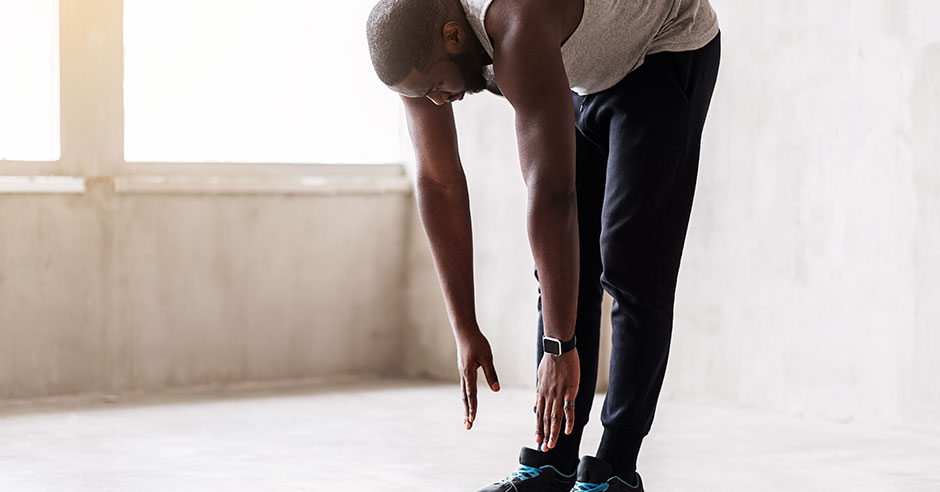 Hamstring stretch