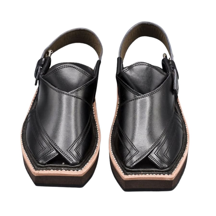 Black Kaptaan Chappal