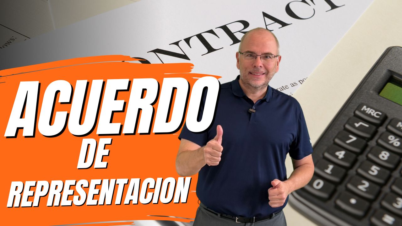 Acuerdo de representación del comprador de casa