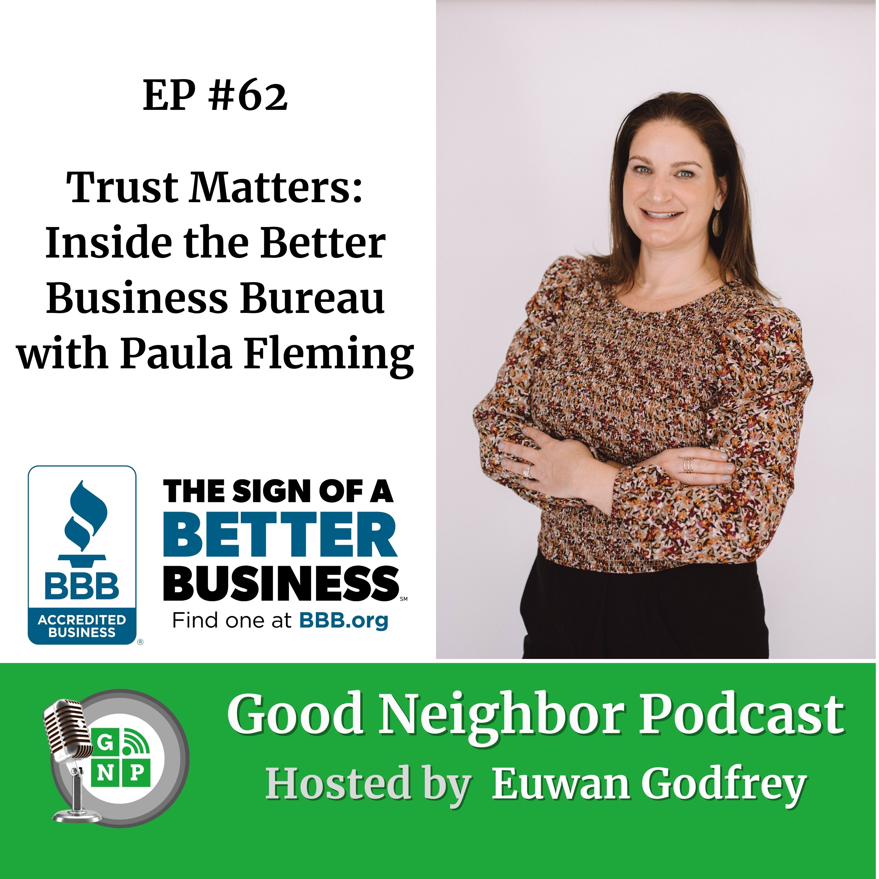 EP #62 - Trust Matters: Inside the Better Business Bureau with Paula Fleming