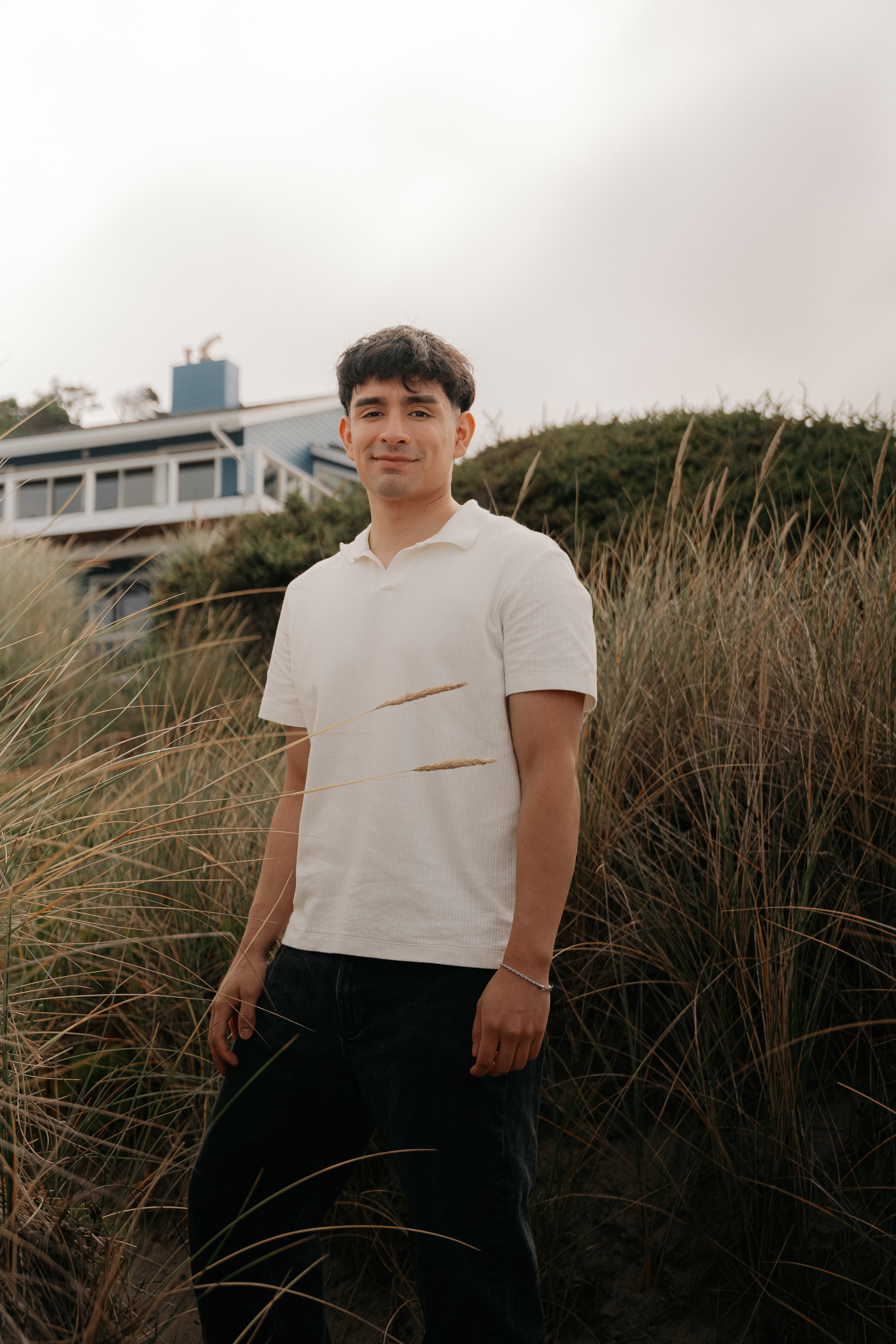 Miguel Perez standing outdoors