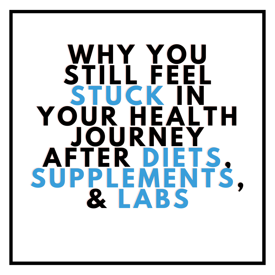 Diets, Supplements, & Labs are NOT working 1