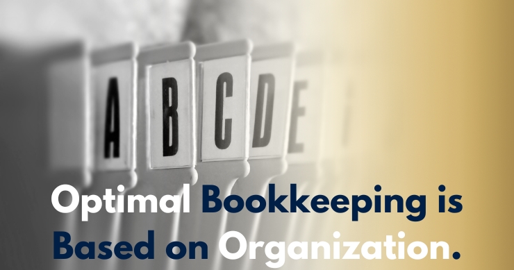 Organization for an optimal bookkeeping