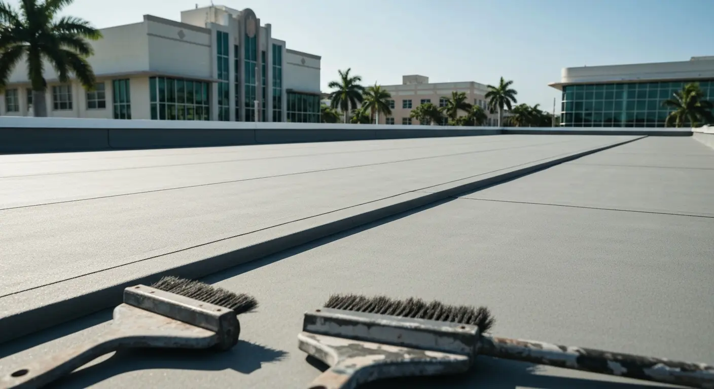 Flat roof waterproofing