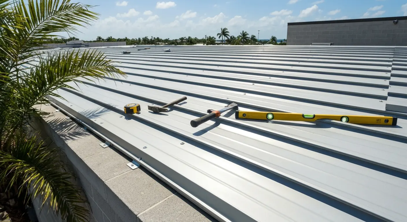 Metal roof system