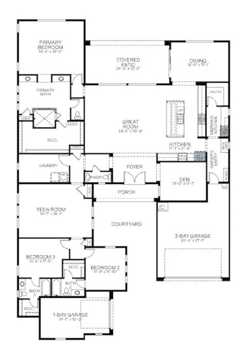 Charm floor plan preview
