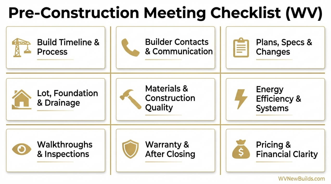 9-Section Checklist Overview