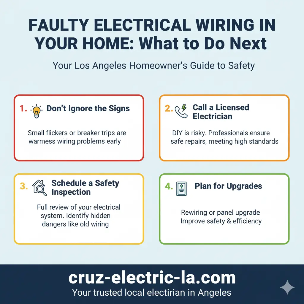 What to Do If You Notice Faulty Electrical Wiring in Your Home What to Do If You Notice Faulty Electrical Wiring in Your Home