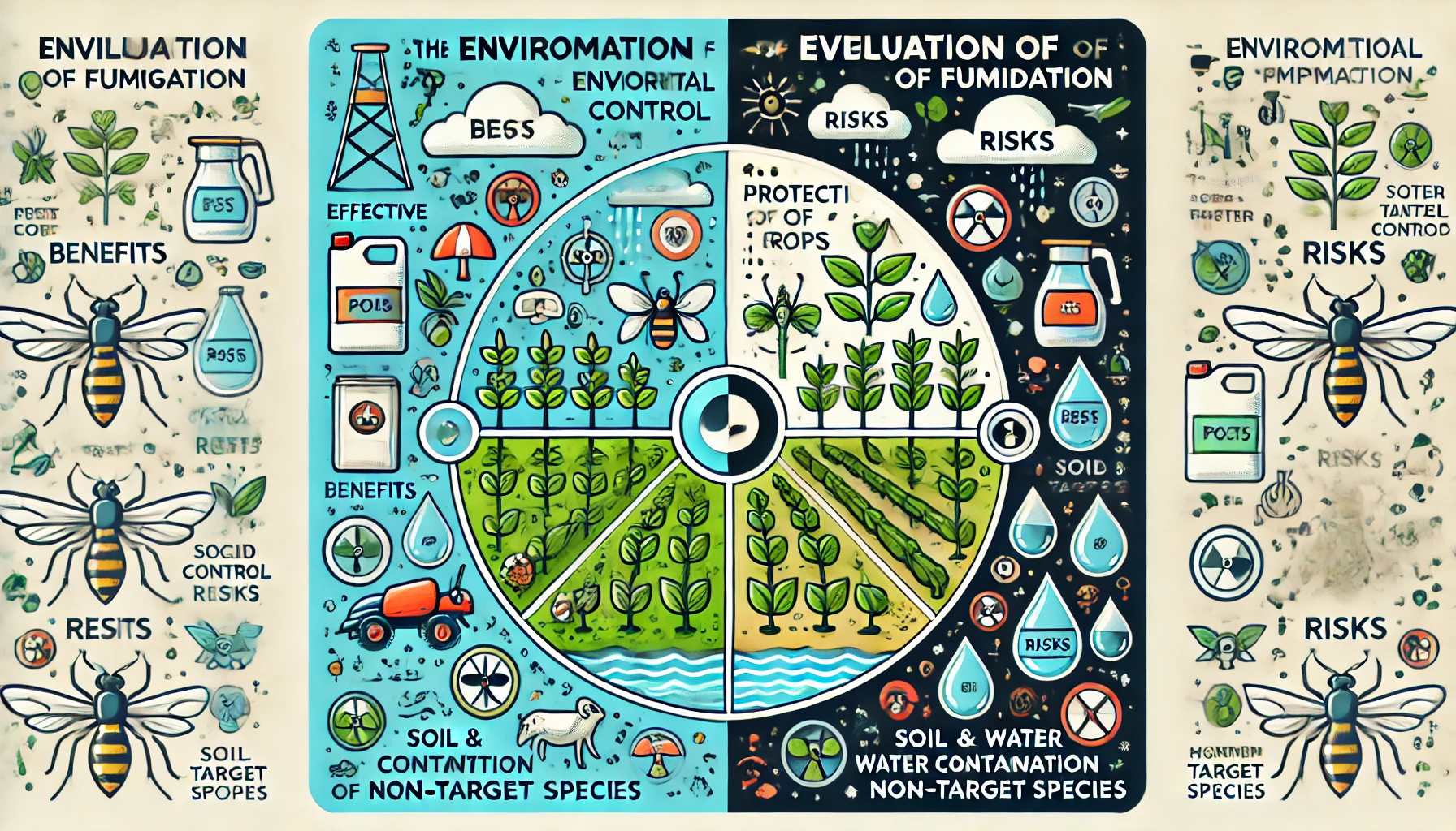 Evaluación del Impacto Ambiental de la Fumigación: Beneficios y Riesgos