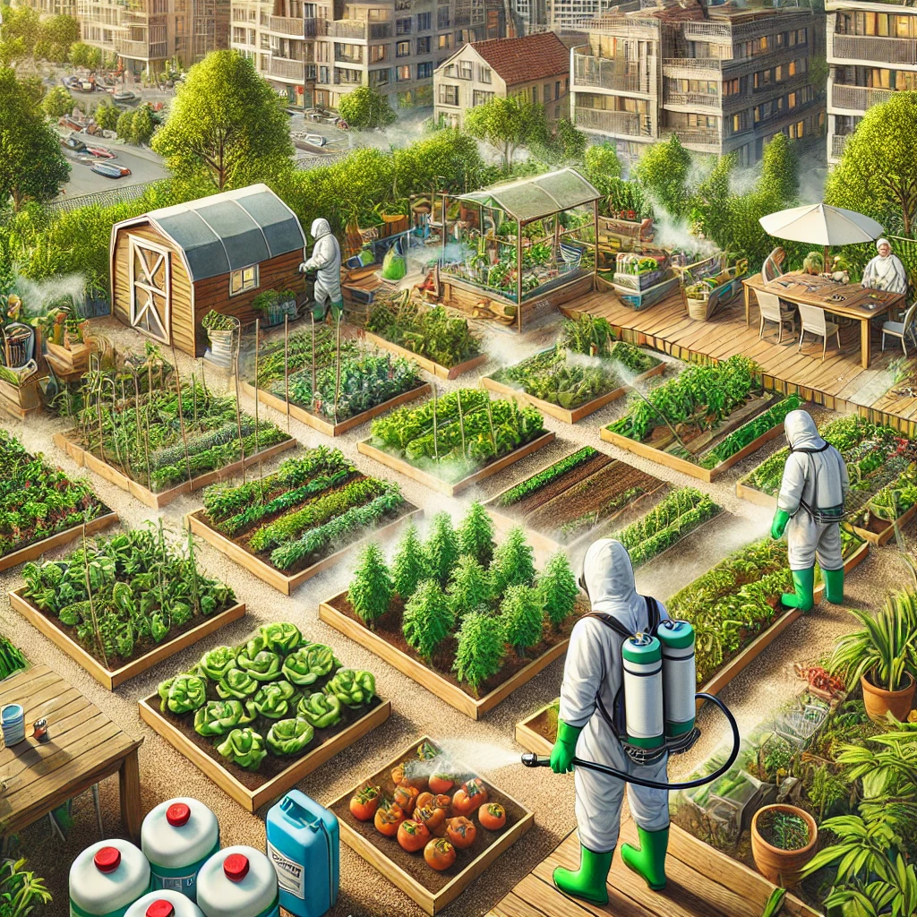 Descubre cómo la fumigación puede ser utilizada de manera segura y efectiva en jardines y cultivos urbanos, protegiendo las plantas y manteniendo el equilibrio ecológico en áreas residenciales. Descubre cómo la fumigación puede ser utilizada de manera segura y efectiva en jardines y cultivos urbanos, protegiendo las plantas y manteniendo el equilibrio ecológico en áreas residenciales.