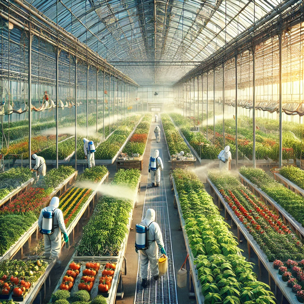 Aprende cómo la fumigación en invernaderos protege cultivos bajo techo, asegurando un ambiente controlado y saludable para el crecimiento de plantas. Aprende cómo la fumigación en invernaderos protege cultivos bajo techo, asegurando un ambiente controlado y saludable para el crecimiento de plantas.