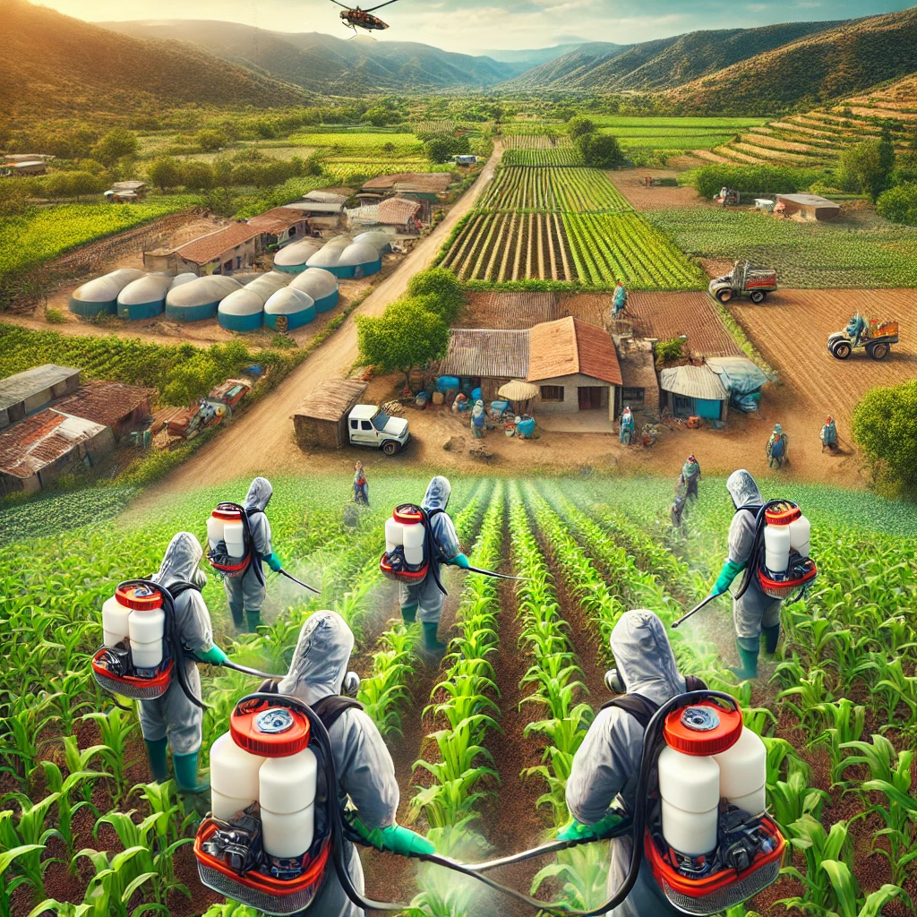 Fumigación en áreas rurales y agrícolas de Aramberri, Nuevo León, enfocada en eliminar plagas comunes utilizando métodos seguros y ecológicos. Fumigación en áreas rurales y agrícolas de Aramberri, Nuevo León, enfocada en eliminar plagas comunes utilizando métodos seguros y ecológicos.