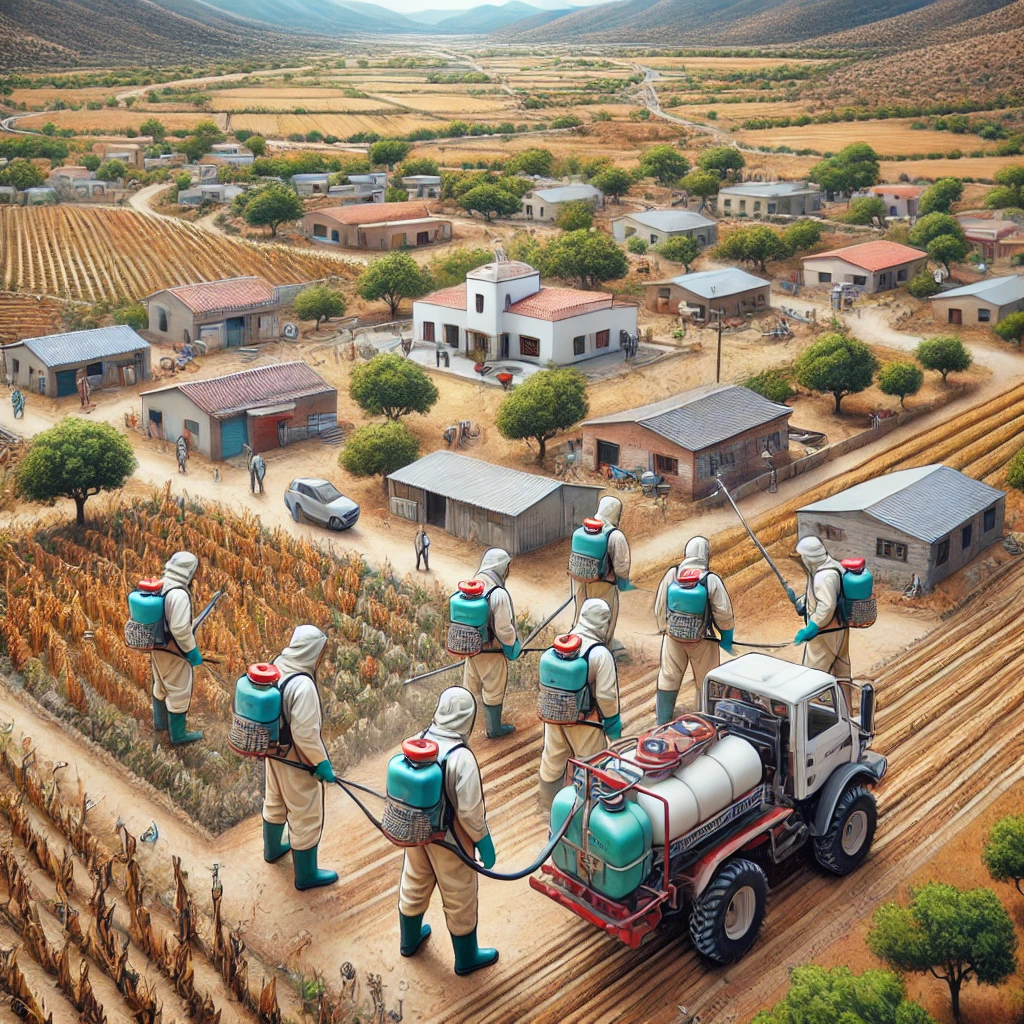 Fumigación en áreas agrícolas y residenciales de Doctor Arroyo, Nuevo León, enfocada en eliminar plagas comunes utilizando métodos seguros y ecológicos. Fumigación en áreas agrícolas y residenciales de Doctor Arroyo, Nuevo León, enfocada en eliminar plagas comunes utilizando métodos seguros y ecológicos.