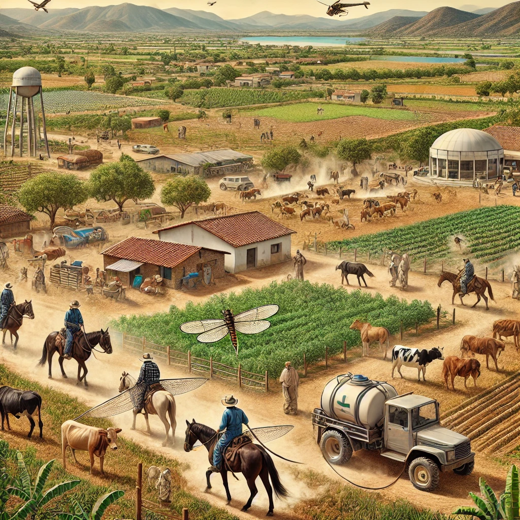 Fumigación en áreas agrícolas y ganaderas de Los Ramones, Nuevo León, enfocada en eliminar plagas comunes utilizando métodos seguros y ecológicos. Fumigación en áreas agrícolas y ganaderas de Los Ramones, Nuevo León, enfocada en eliminar plagas comunes utilizando métodos seguros y ecológicos.