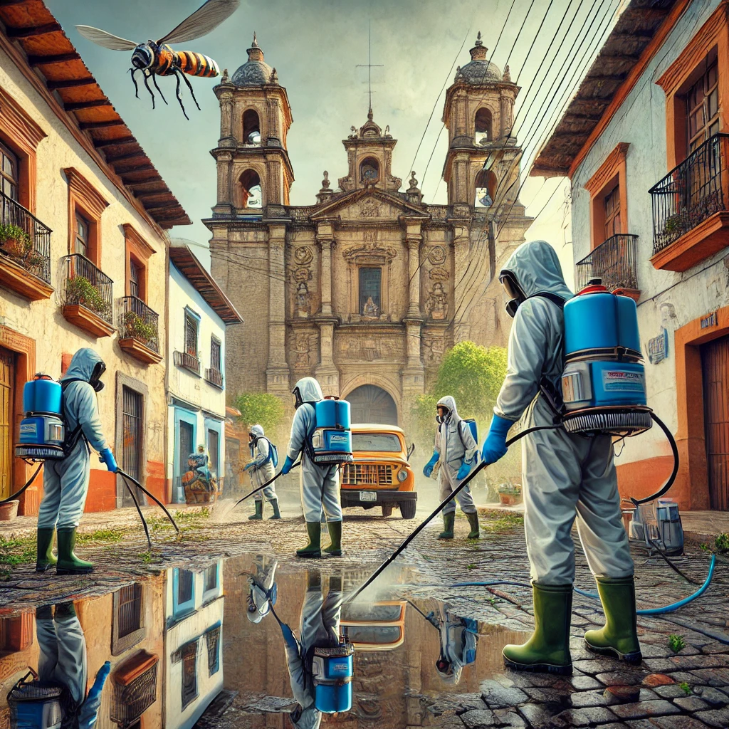 Proceso de fumigación en un entorno urbano en Abasolo Centro, mostrando a profesionales aplicando tratamientos de plagas. Proceso de fumigación en un entorno urbano en Abasolo Centro, mostrando a profesionales aplicando tratamientos de plagas.