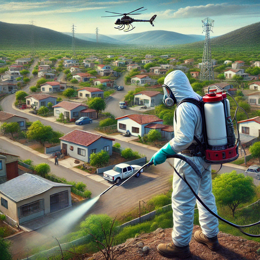 Fumigación en áreas residenciales de Abasolo, Nuevo León, enfocada en eliminar plagas comunes como roedores e insectos, con técnicas avanzadas de control de plagas. Fumigación en áreas residenciales de Abasolo, Nuevo León, enfocada en eliminar plagas comunes como roedores e insectos, con técnicas avanzadas de control de plagas.