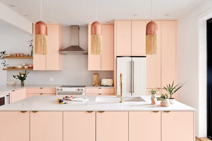 Clean Pink Kitchen Clean Pink Kitchen