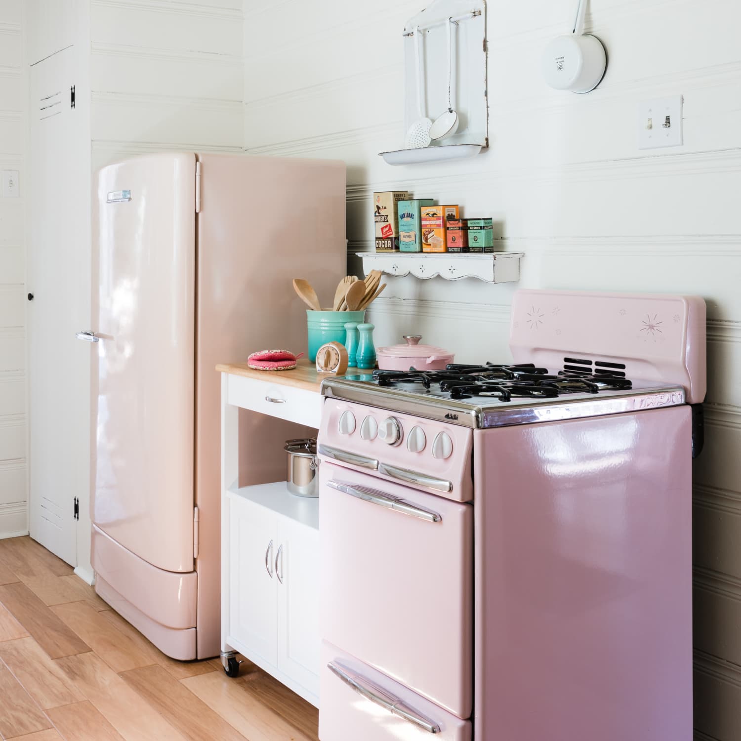 Clean Pink Kitchen Clean Pink Kitchen
