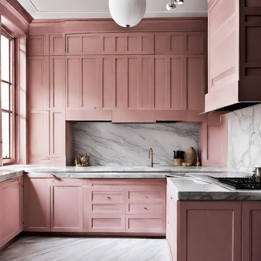 Clean Pink Kitchen Clean Pink Kitchen