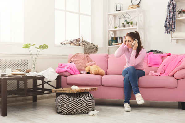Dusting and Polishing Living Room Furniture Dusting and Polishing Living Room Furniture