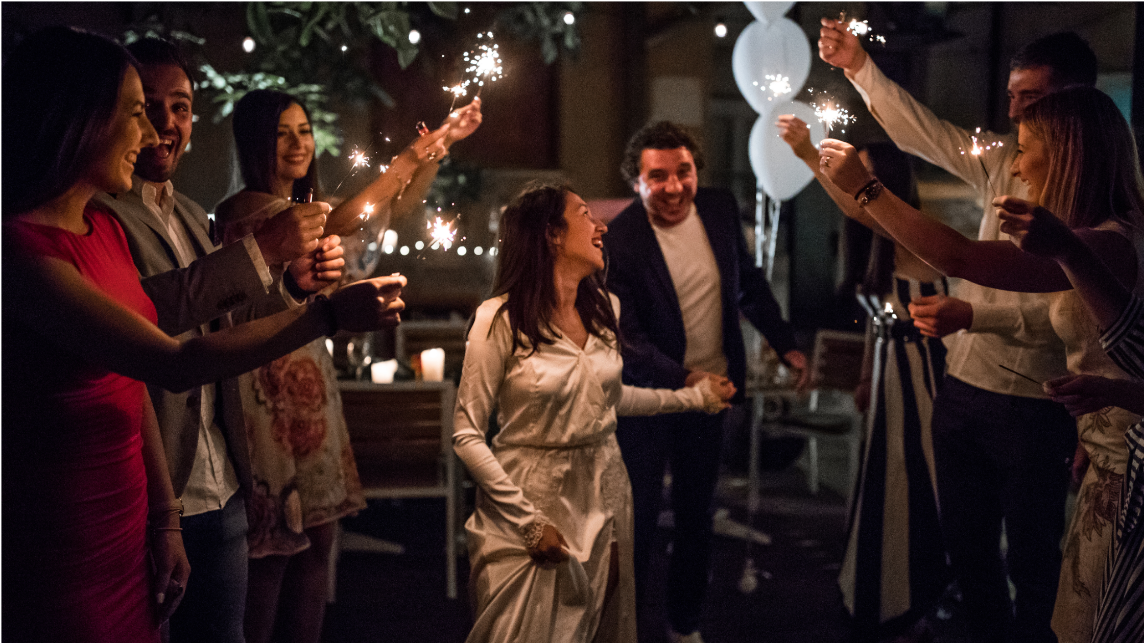 Wedding sparklers