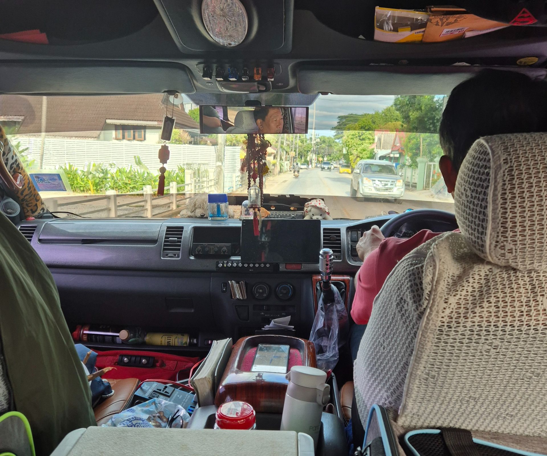 Driver in van Driver in van