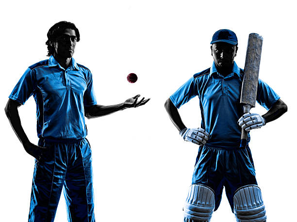 Two cricket players