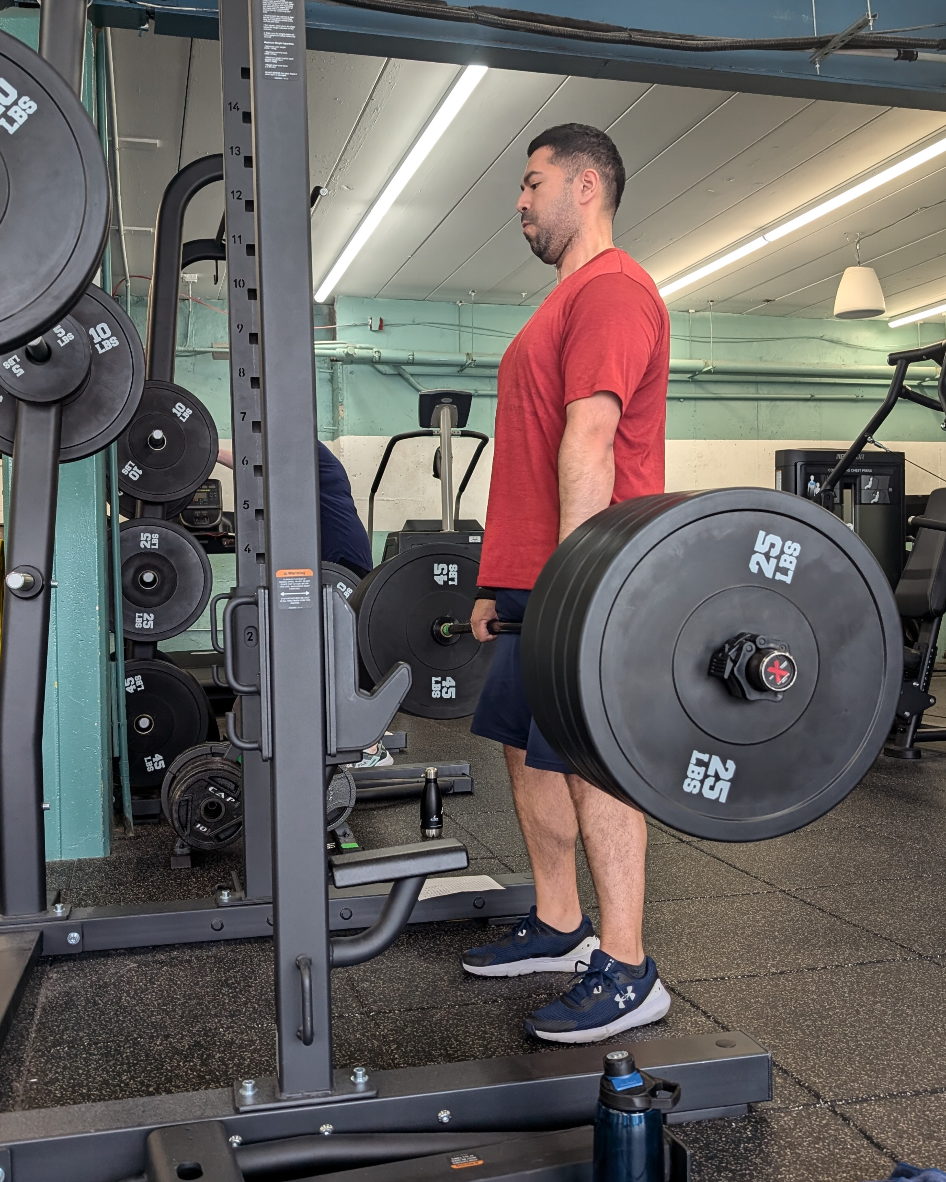 Studies show that people who lift relatively heavy weights maintain their strength and muscle function better than those who lift light weights or not at all.