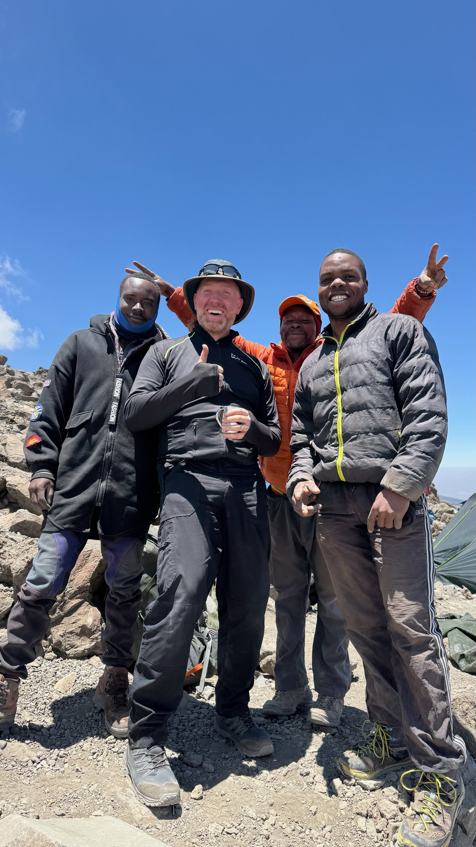 Heading to Karanga Camp  Heading to Karanga Camp