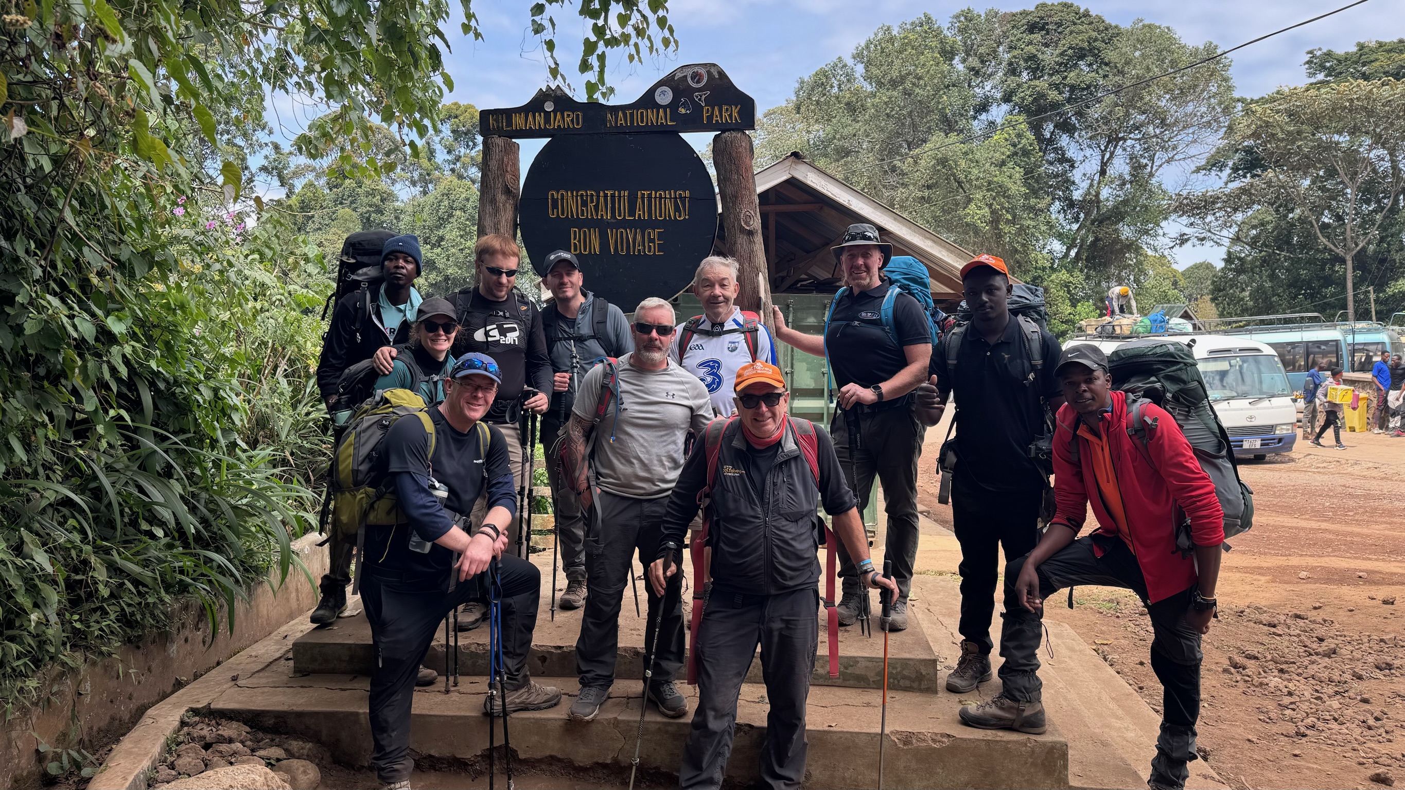 Kilimanjaro Bon Voyage Sign Kilimanjaro Bon Voyage Sign