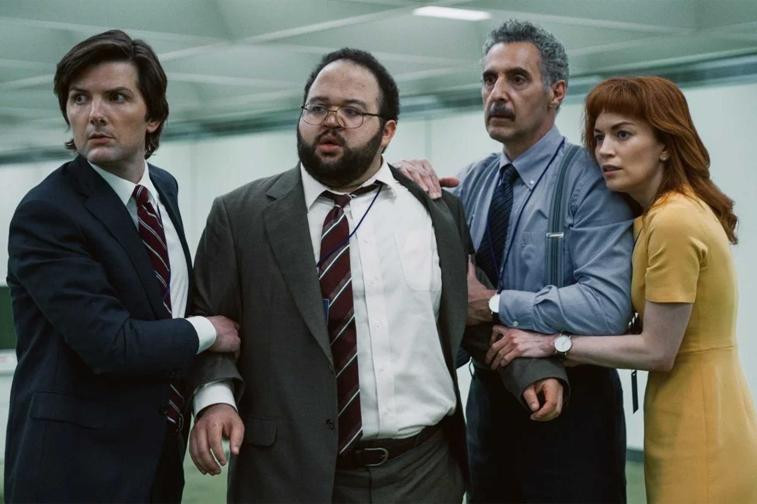 The main cast of the Apple TV show Severance The main cast of the Apple TV show Severance