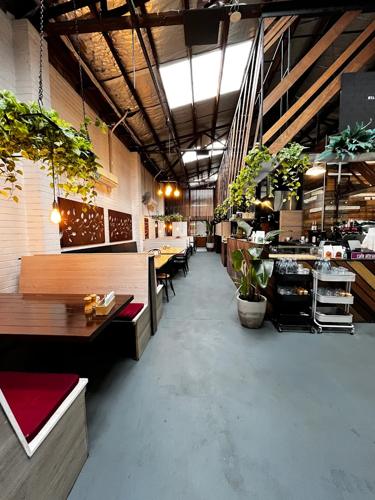 Cafe Interior High Ceiling