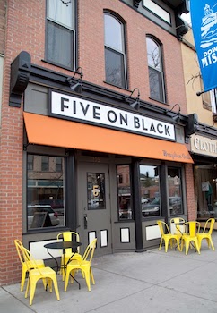 image of the exterior of Five on Black in downtown Missoula