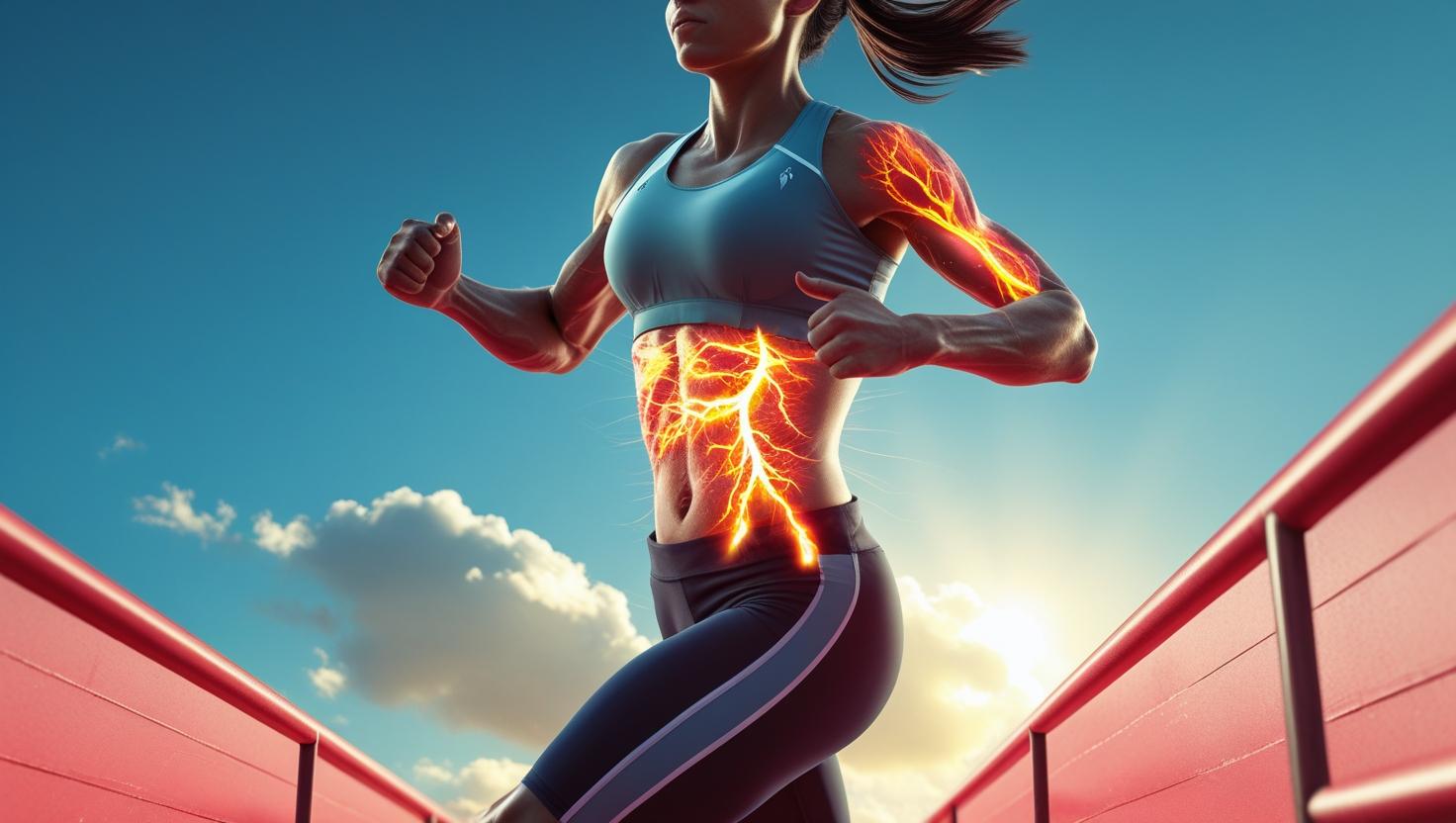 Woman exercising