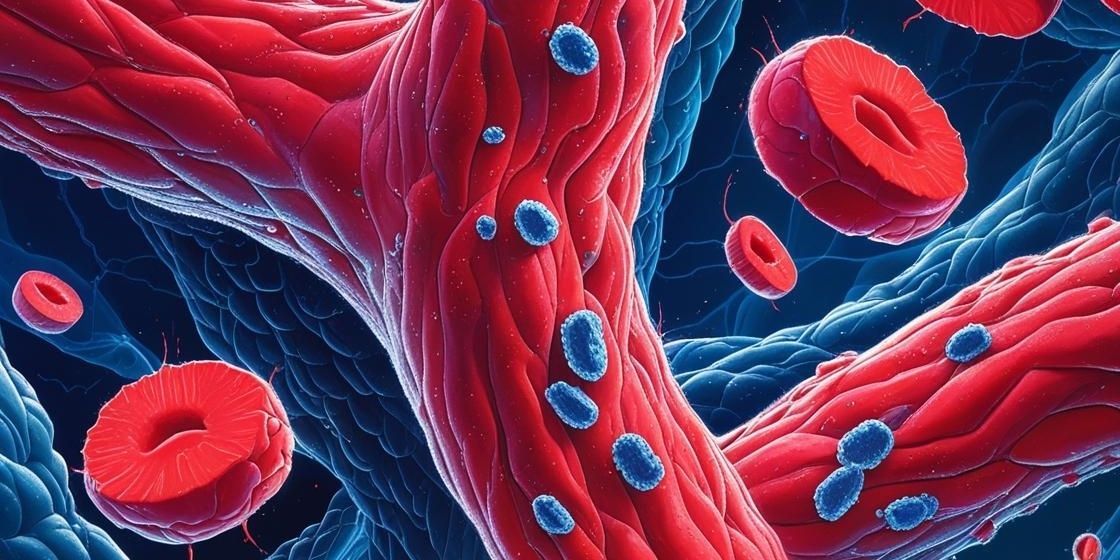 Inflamed muscle fibers Inflamed muscle fibers