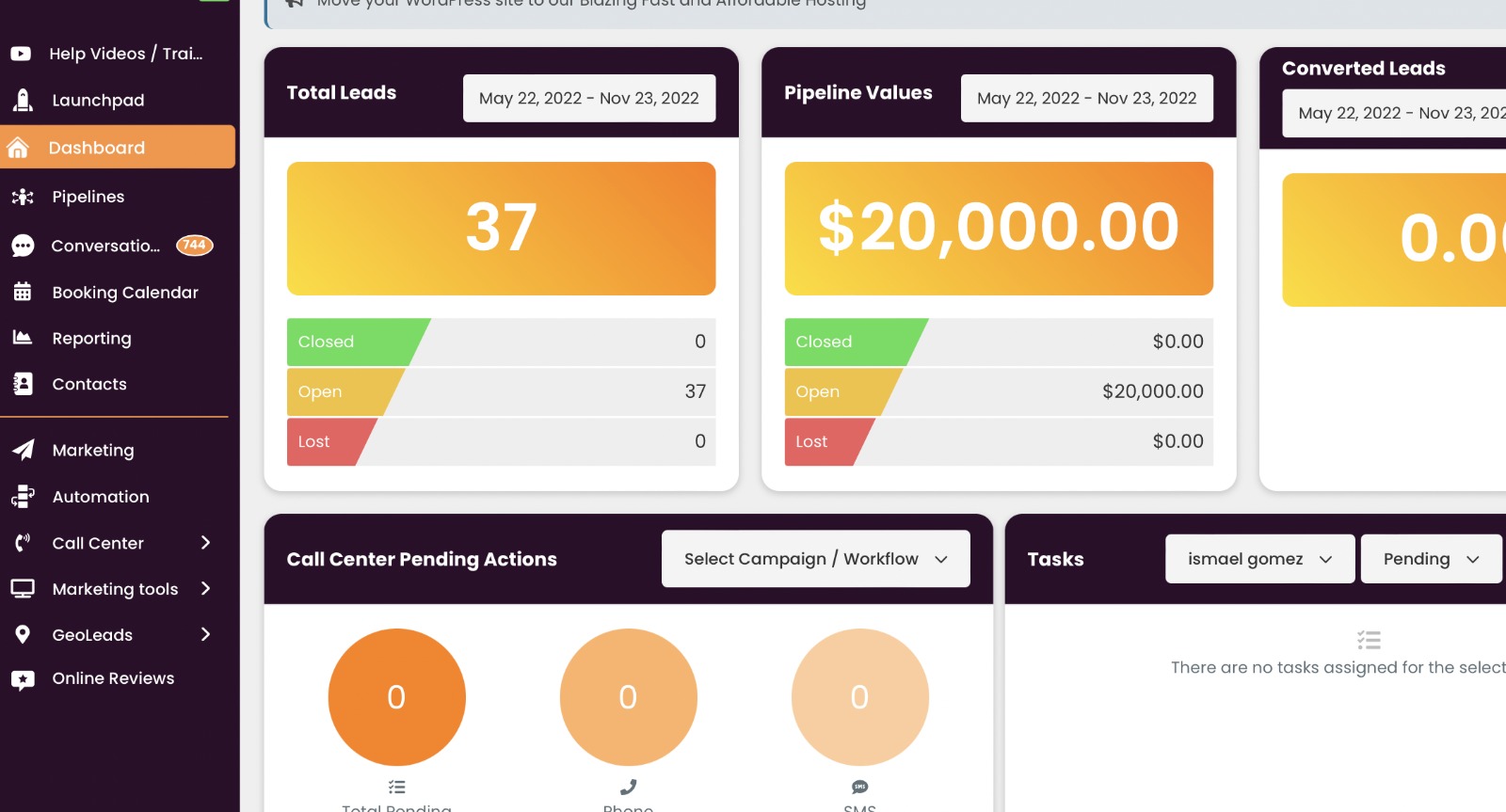 Dashboards