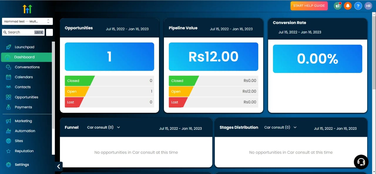 Dashboards